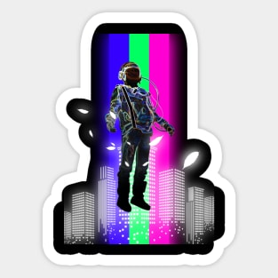 CITY SPACE ASTRO Sticker